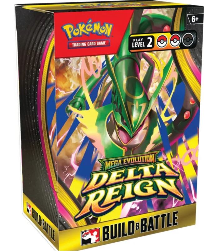 POKEMON TCG: MEGA EVOLUTION 06 DELTA REIGN- BUILD & BATTLE BOX1