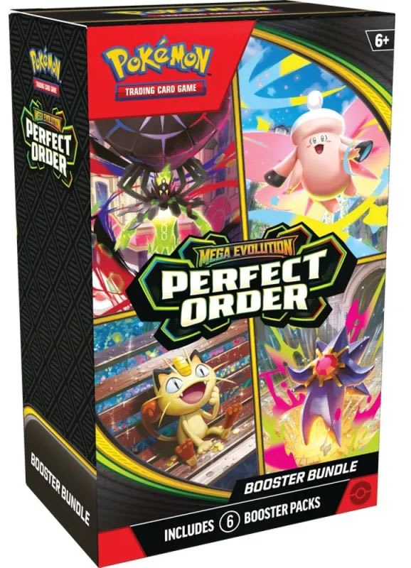 POKEMON TCG: MEGA EVOLUTION 03 PERFECT ORDER- BOOSTER BUNDLE1