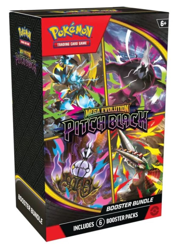 POKEMON TCG: SPANISH MEGA EVOLUTION 05 PITCH BLACK- BOOSTER BUNDLE1