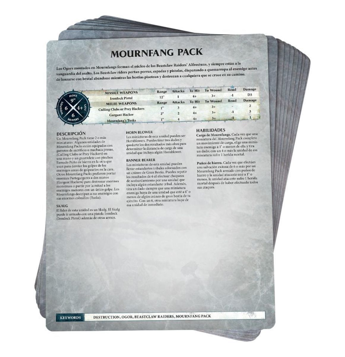 WARSCROLLS: BEASTCLAW RAIDERS (SPA)2