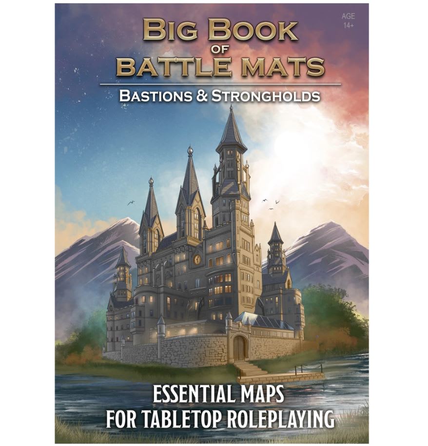 BATTLE MAT: BIG BOOK OF BATTLE MATS- BASTIONS & STRONGHOLDS1
