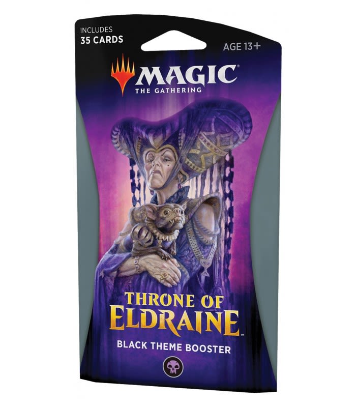 THRONE OF ELDRAINE: BLACK THEME BOOSTER (INGLES)1