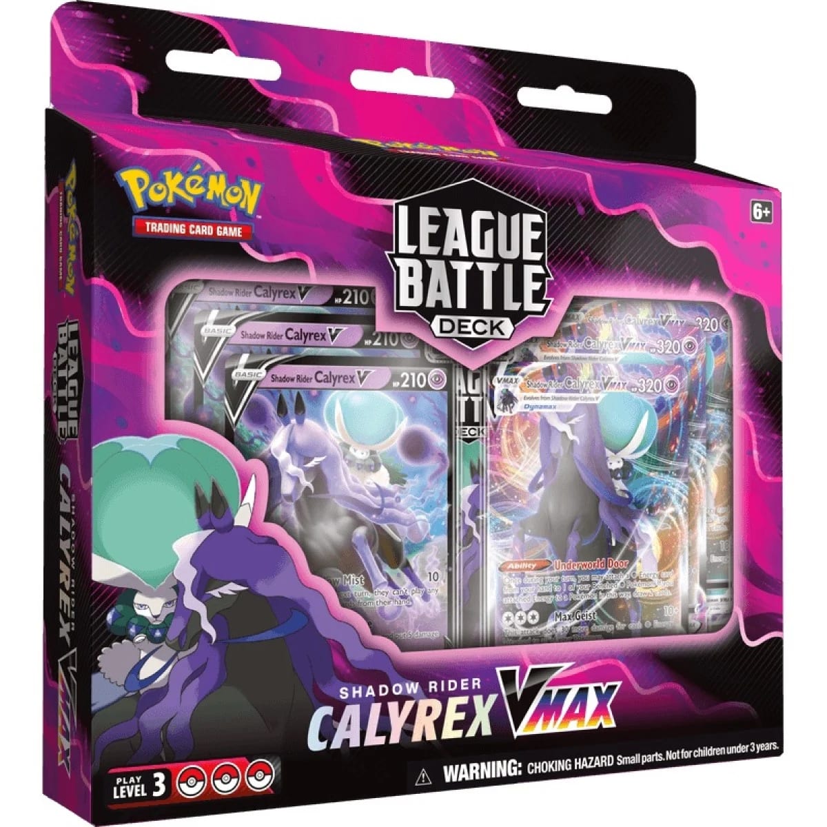 Pokemon TCG -BLACK RIDER CALYREX VMAX LEAGUE BATTLE DECK1