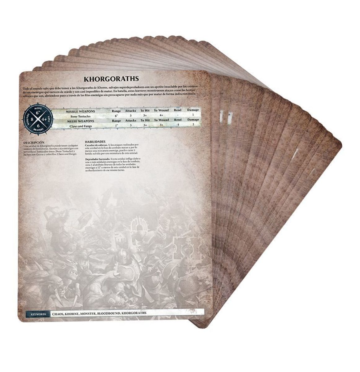 WARSCROLL CARDS: BLADES OF KHORNE (ENG)2