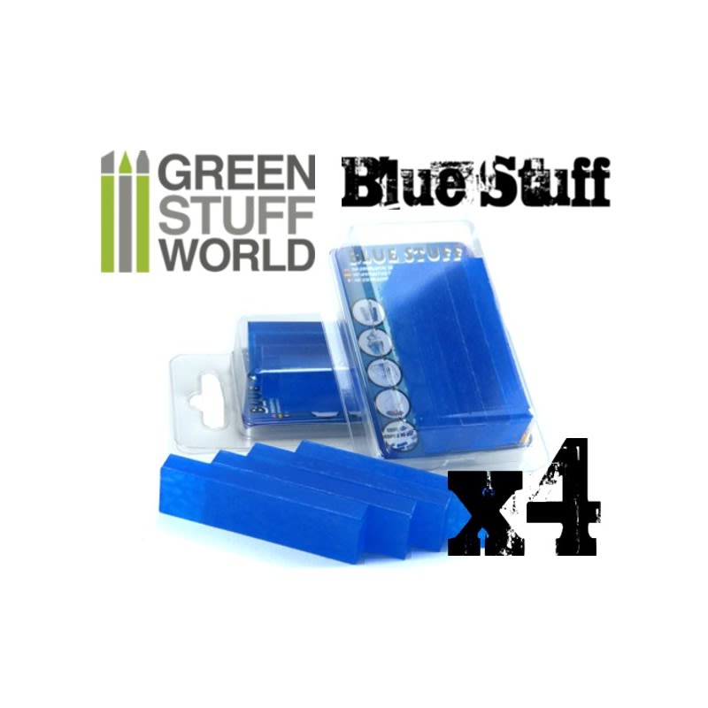 MOLDES BLUE STUFF (4 BARRITAS) - BLUE STUFF MOLDS (4 BARS)1