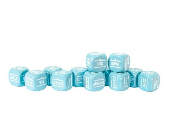 Bolt Action: Orders Dice pack - Blue1