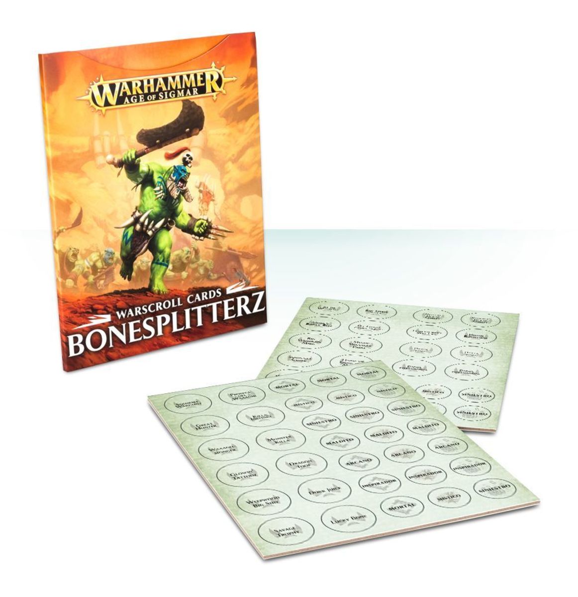 WARSCROLL CARDS: BONESPLITTERZ (ENG)1