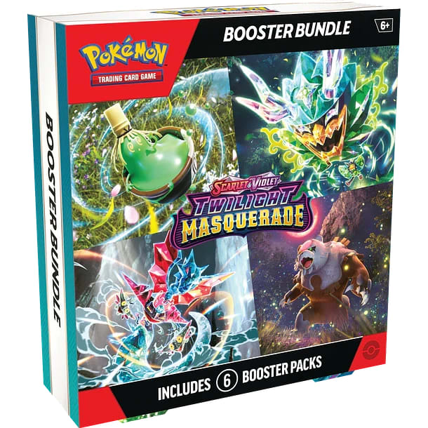 POKEMON TCG: SPANISH - SCARLET & VIOLET  06- TWILIGHT MASQUERADE-BOOSTER BUNDLE1