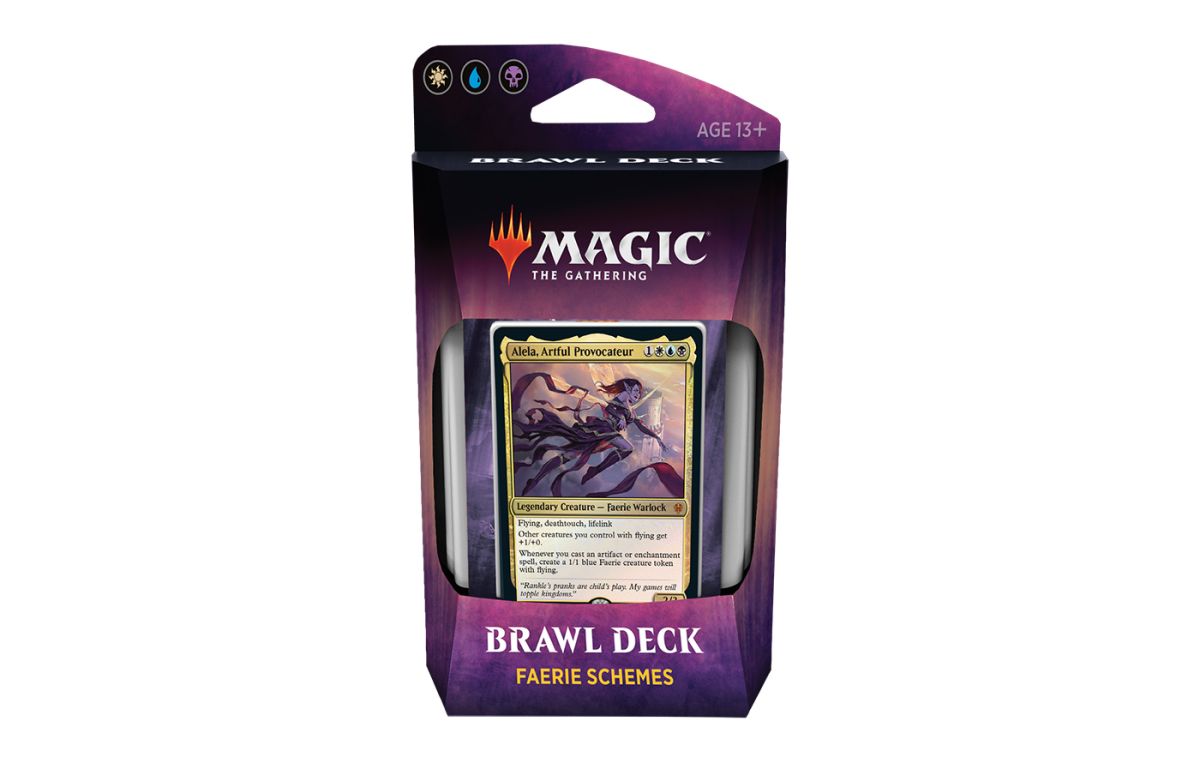 THRONE OF ELDRAINE: BRAWL DECK - FAERIE SCHEMES (INGLES)1