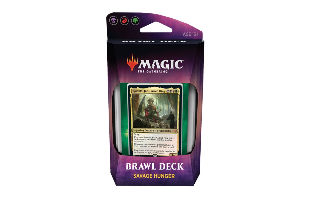 THRONE OF ELDRAINE: BRAWL DECK - SAVAGE HUNGER (INGLES)1