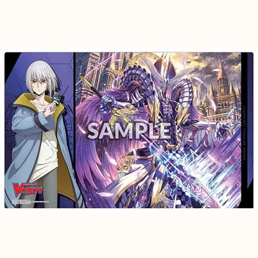 PLAYMAT: BUSHI SUPPLIES RUBBER PLAYMAT- CARDFIGHT!! VANGUARD DIVINEZ DELUXE ARC- SUO & BLANGDMIRE N1