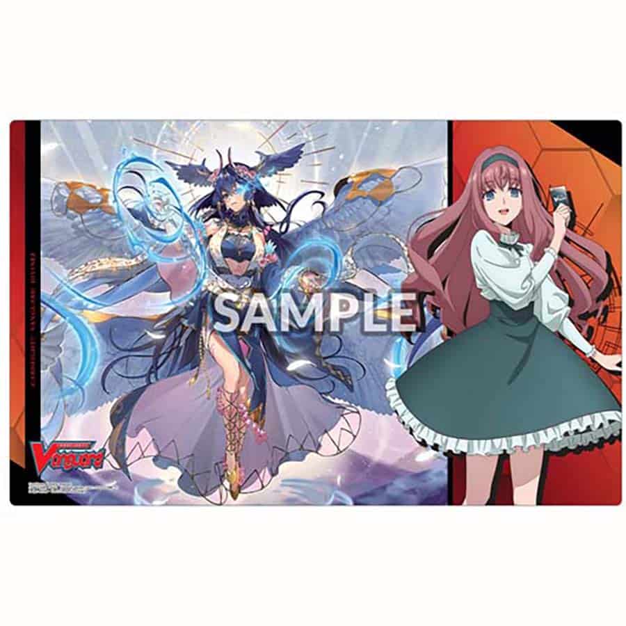 PLAYMAT: BUSHI SUPPLIES RUBBER PLAYMAT- CARDFIGHT!! VANGUARD DIVINEZ DELUXE ARC- MIREI & BAVSARGRA1