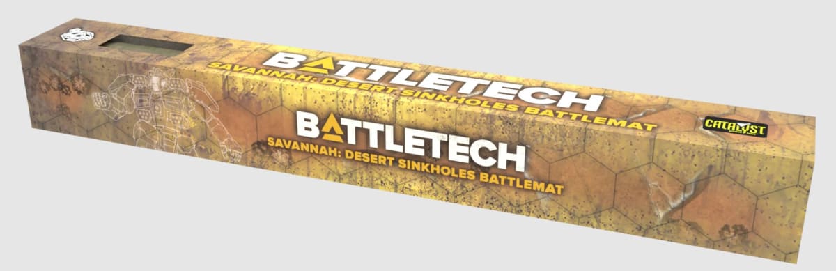 BATTLETECH: BATTLE MAT- SAVANNAH- SINKHOLES1