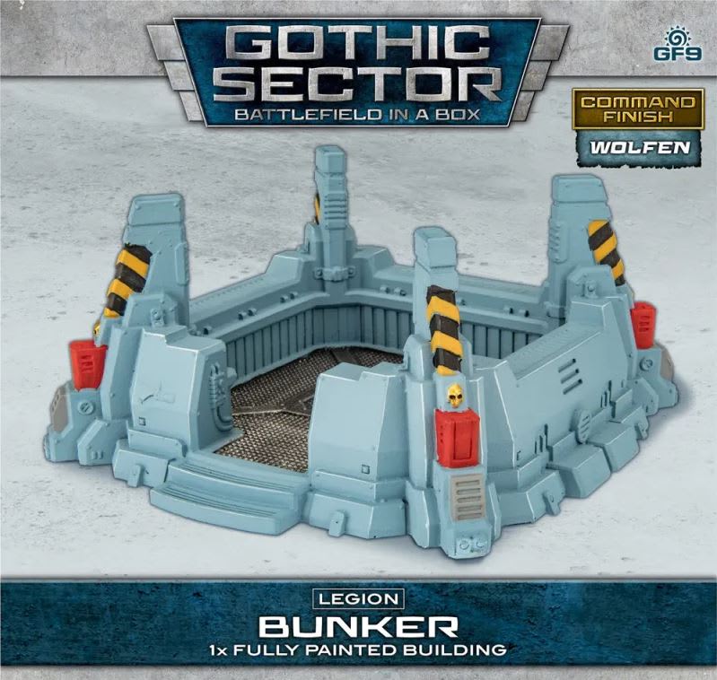 BATTLEFIELD IN A BOX: GOTHIC SECTOR- LEGION BUNKER ALTERNATE PAINT SCHEME (X1), 30MM SCALE1