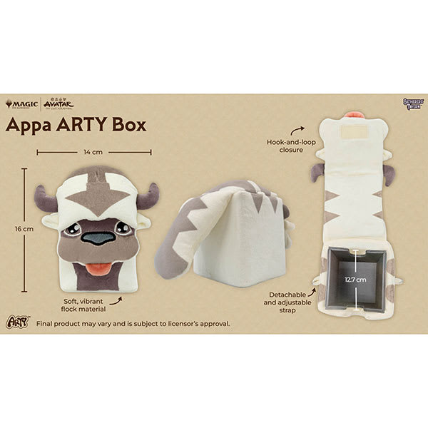 DECKBOX: MTG ARTY BOX AVATAR- THE LAST AIRBENDER- APPA1