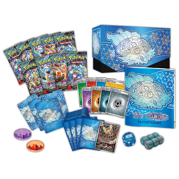 Pokemon TCG: Scarlet & Violet 07 Stellar Crown- Elite Trainer Box1