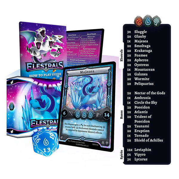 Elestrals 1st Edition-- Starter Deck- Majesea1