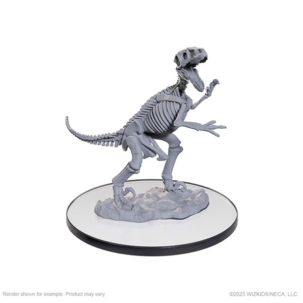 WIZKIDS DEEP CUTS MINIATURES: UNPAINTED MINIS- WAVE 26- SKELETAL RAPTOR1