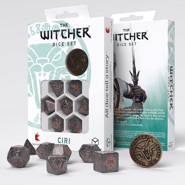 WITCHER DICE SET CIRI ELDER BLOOD1
