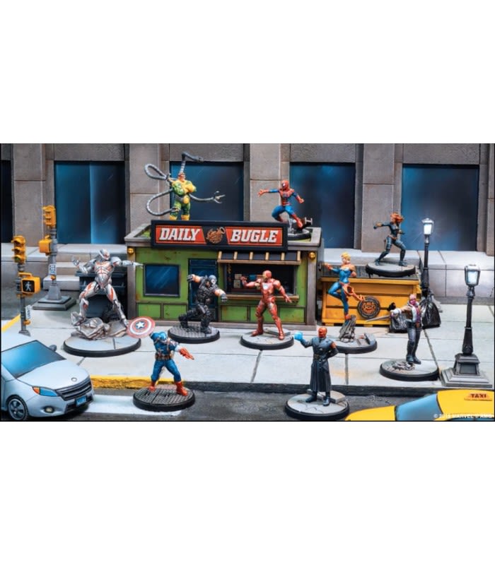 MARVEL: CRISIS PROTOCOL - MINIATURE GAME (INGLES)2