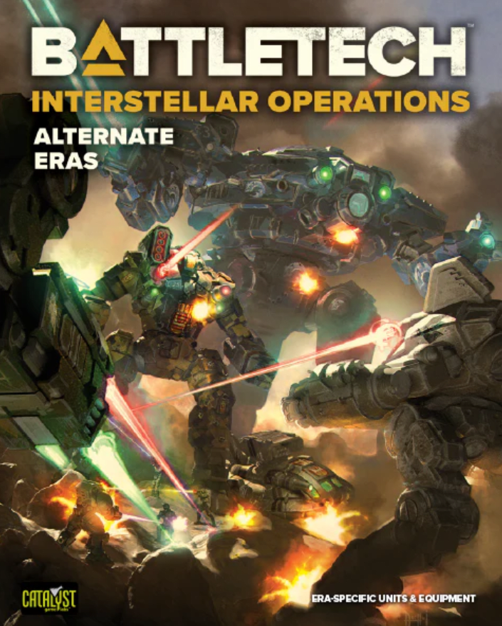 BATTLETECH INTERSTELLAR OPERATIONS- ALTERNATE ERAS (BOOK)1