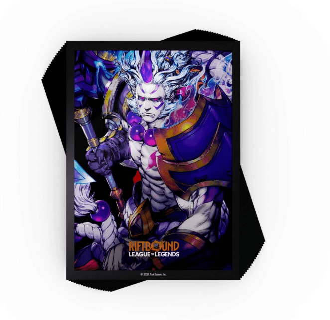 CARD SLEEVES: RIFTBOUND- SPIRITFORGED- V2 (100 CT)1