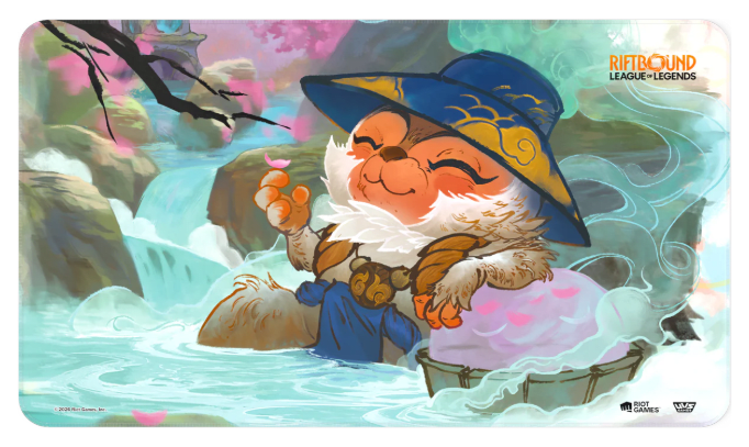 PLAYMAT: RIFTBOUND- SPIRITFORGED- 'SPIRIT BLOSSOM TEEMO' ART1