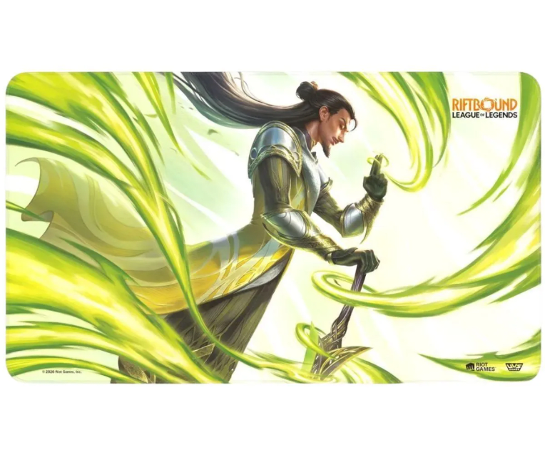 PLAYMAT: RIFTBOUND- UNLEASHED- MASTER YI, WUJU MASTER1