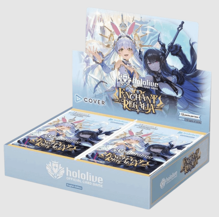 HOLOLIVE OCG: ENCHANT REGALIA BOOSTER DISPLAY1