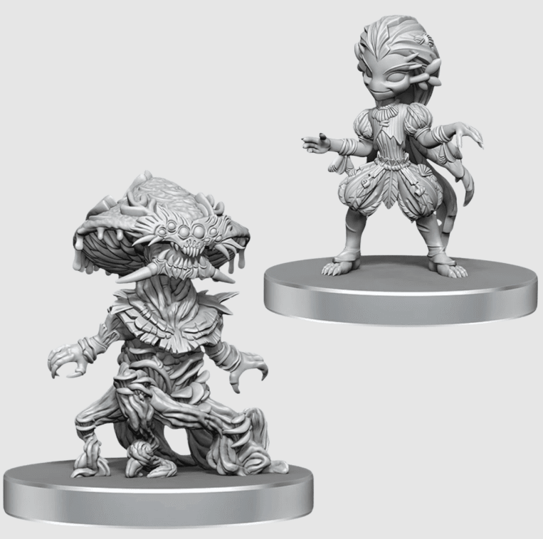 PATHFINDER BATTLES DEEP CUTS MINIATURES: UNPAINTED MINIS- WAVE 28- FUNGUS LESHY AND SEAWEED LESHY1