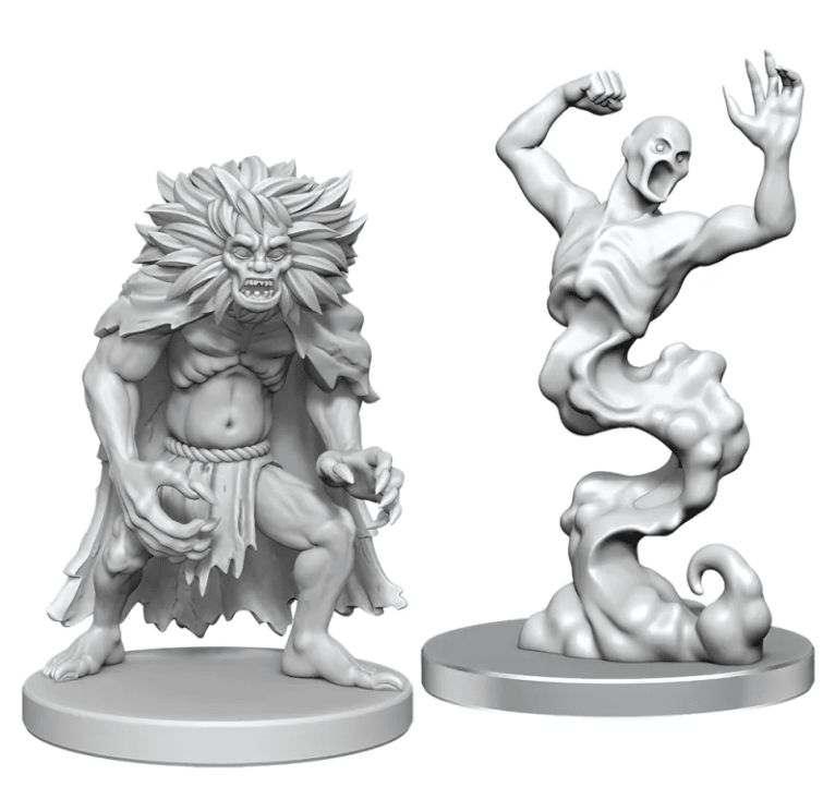 D&D NOLZUR'S MARVELOUS MINIATURES: UNPAINTED MINIS- WAVE 28- CLASSIC WIGHT & CLASSIC WRAITH1