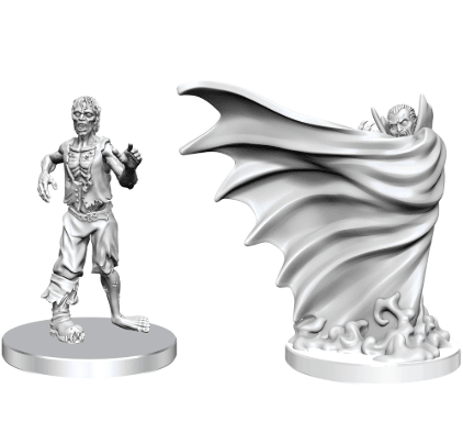 D&D NOLZUR'S MARVELOUS MINIATURES: UNPAINTED MINIS- WAVE 28- CLASSIC VAMPIRE & CLASSIC ZOMBIE1