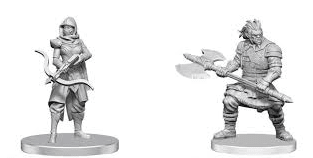 D&D NOLZUR'S MARVELOUS MINIATURES: UNPAINTED MINIS- WAVE 28- ASSASSIN & BERSERKER1