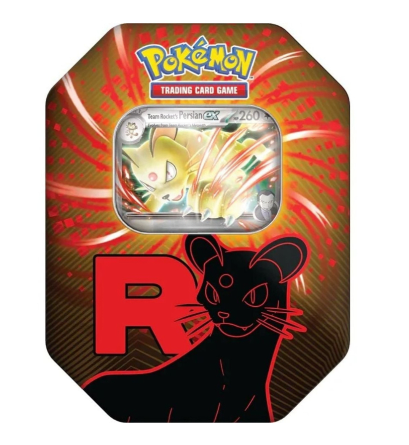 POKEMON TCG: SPANISH TEAM ROCKET TIN - PERSIAN EX1