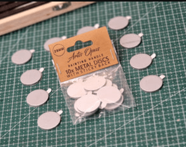 TAPED METAL DISCS (1 INCH)1