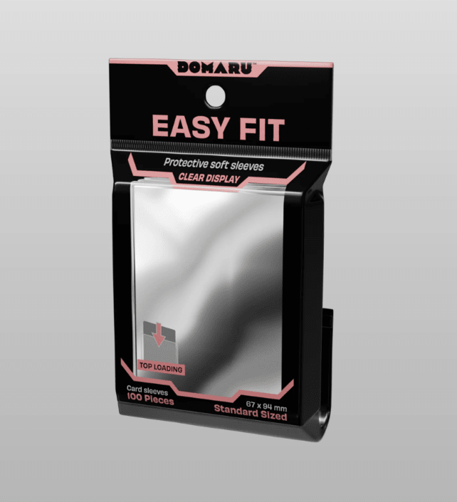 CARD SLEEVES: STANDARD DOMARU EASY FIT- CLEAR OUTER SLEEVES1