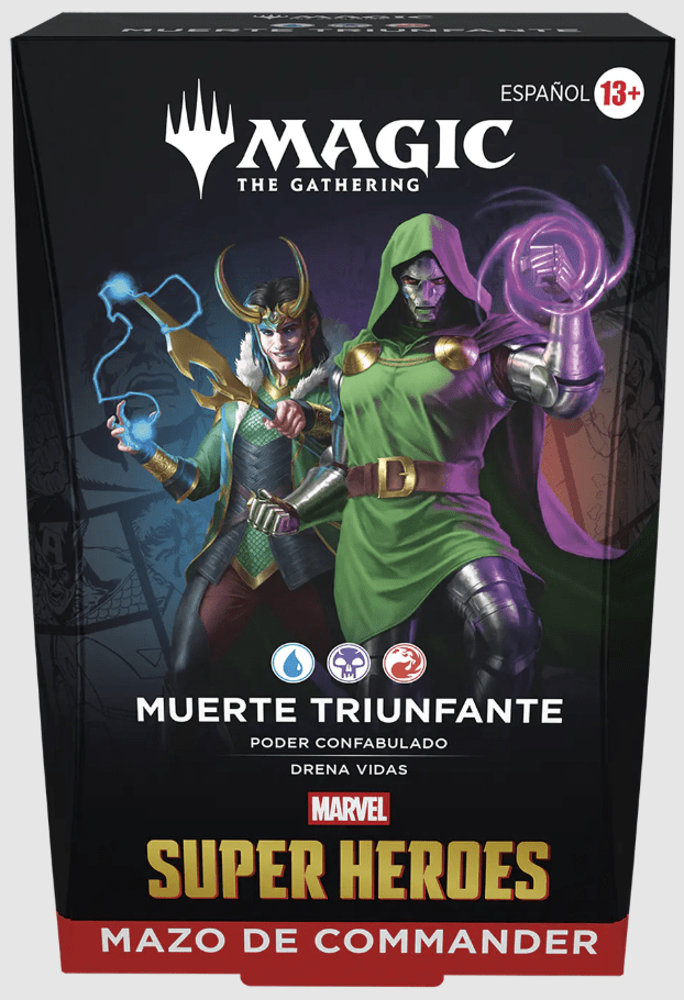 MTG: SPANISH UNIVERSES BEYOND- MARVEL SUPER HEROES COMMANDER - DOOM PREVAILS1