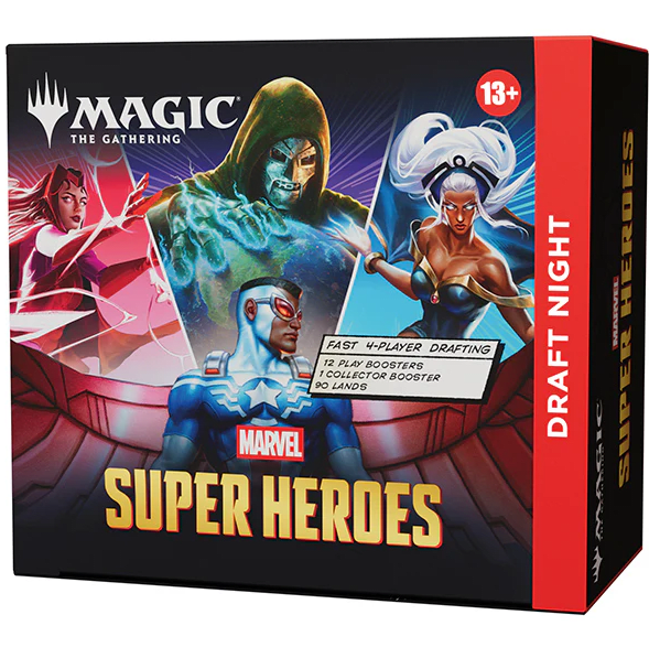 MTG: UNIVERSES BEYOND- MARVEL SUPER HEROES DRAFT NIGHT BOX1