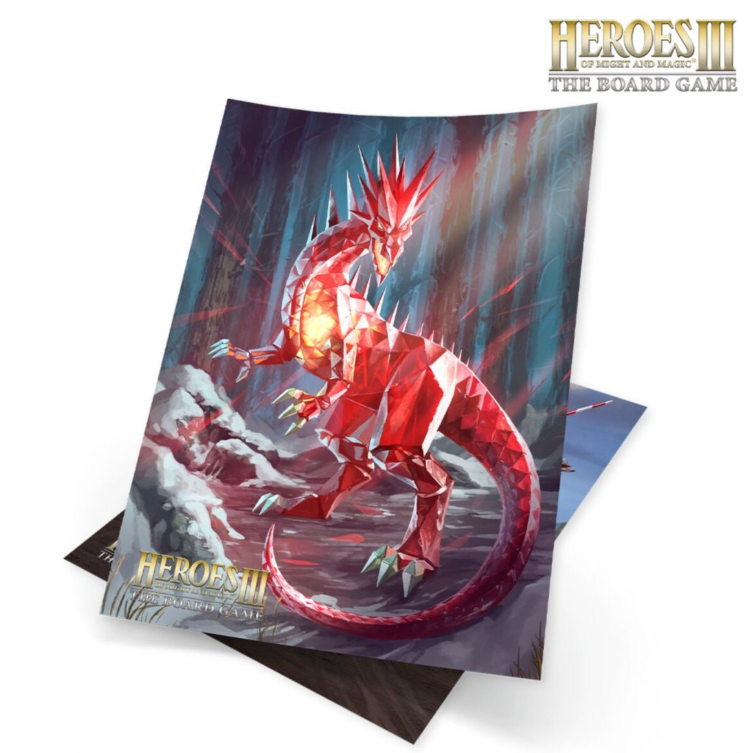 HEROES OF MIGHT AND MAGIC III: THE BOARD GAME POSTERS1