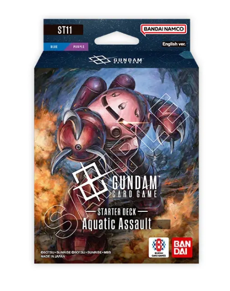GUNDAM CARD GAME: STARTER DECK DISPLAY- 11 AQUATIC ASSAULT [ST11]1