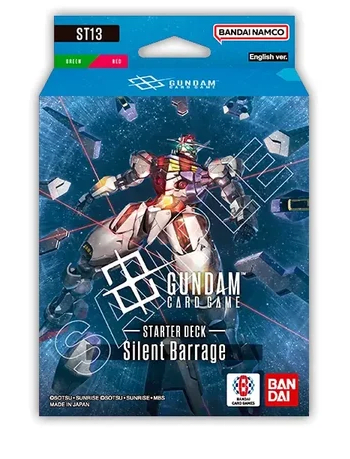 GUNDAM CARD GAME: STARTER DECK DISPLAY- 13 SILENT BARRAGE [ST13]1