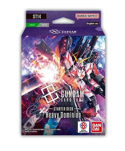 GUNDAM CARD GAME: STARTER DECK DISPLAY- 14 HEAVY DOMINION [ST14]1