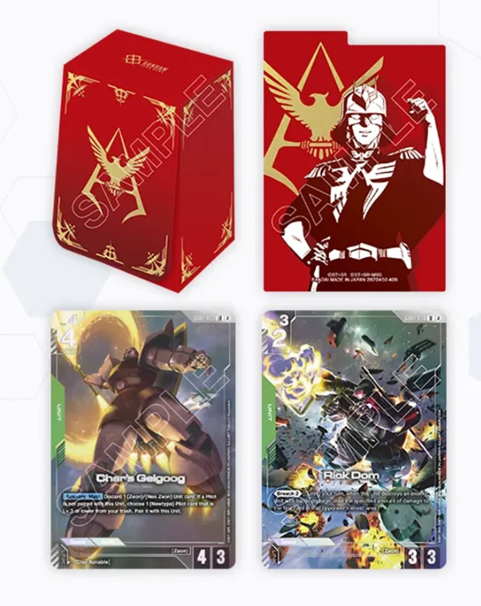 DECK CASE: GUNDAM CARD GAME- OFFICIAL DECK CASE 021