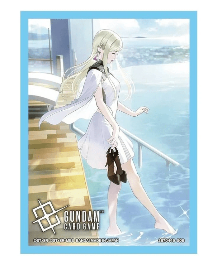 GUNDAM CARD GAME OFFICIAL CARD PROTECTORS SERIES 02 - LADY LUCK1
