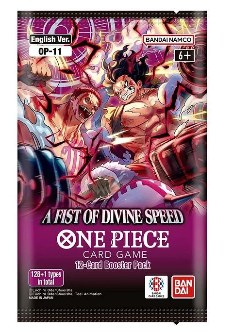 ONE PIECE TCG: A FIST OF DIVINE SPEED BOOSTER (SOBRE)1