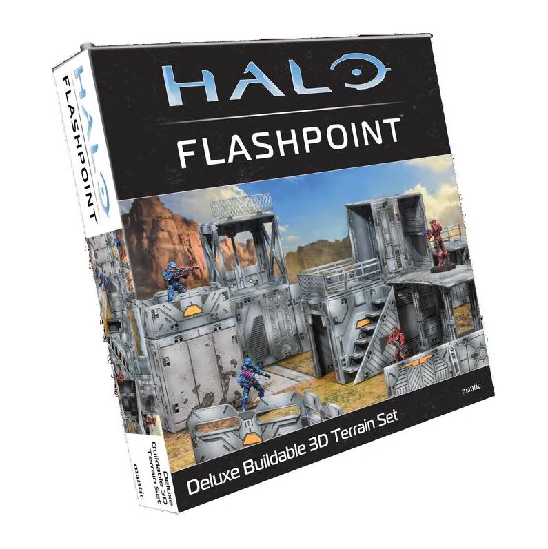 Halo: Flashpoint - Deluxe Buildable 3D Terrain Set1