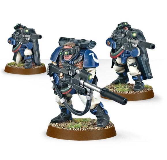 SPACE MARINE SCOUTS WITH SNIPER RIFLES2