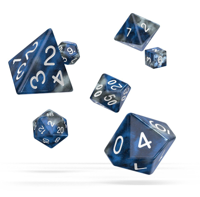 OAKIE DOAKIE - SET 7 DADOS: GEMIDICE/LIQUID STEEL1