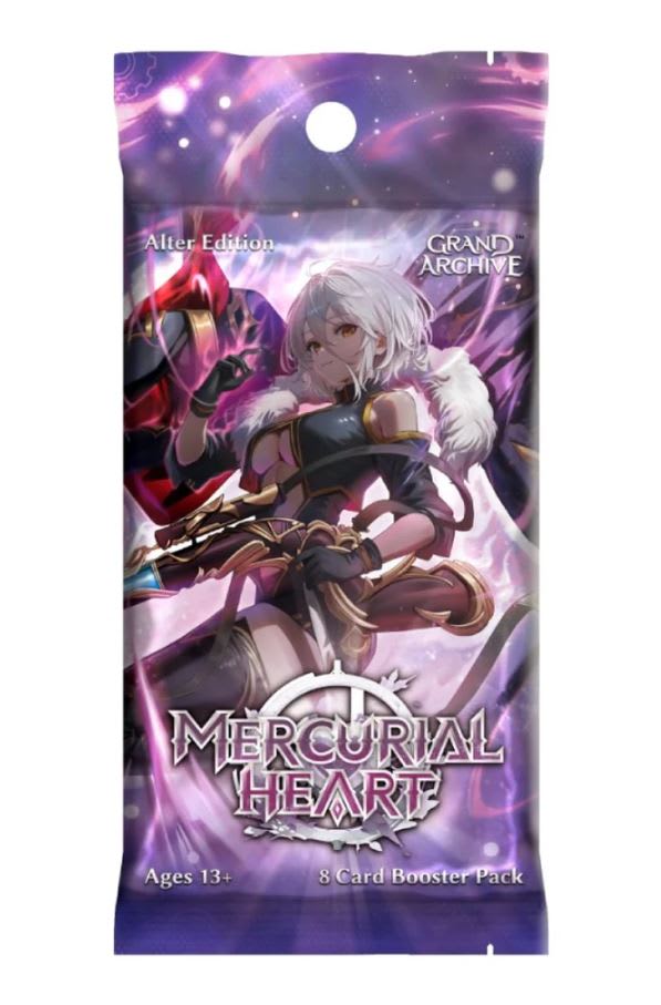 GRAND ARCHIVE TCG - MERCURIAL HEART- BOOSTER, ALTER EDITION1