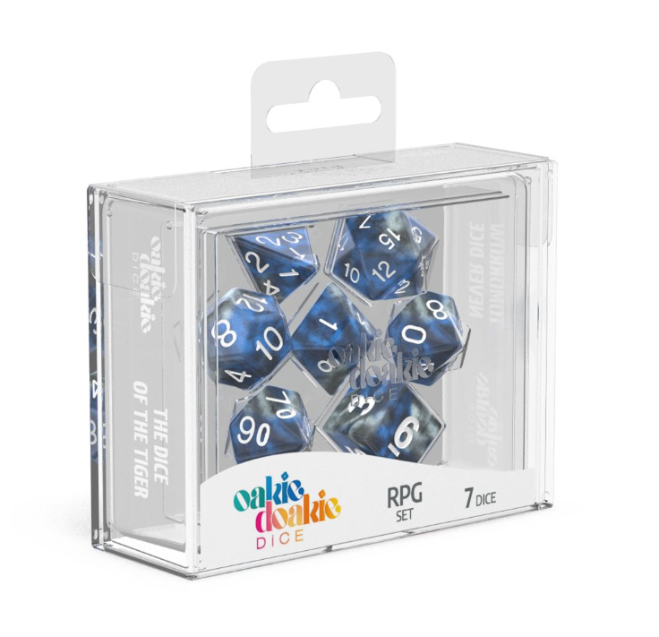 OAKIE DOAKIE - SET 7 DADOS: GEMIDICE/LIQUID STEEL2